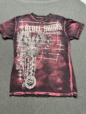 Purple Rebel Saints Tshirt Size Medium picture