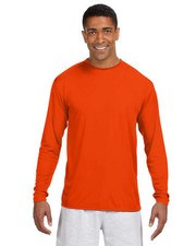 A4 N3165 Men's Cooling Performance T Shirt Long Sleeve Moisture Wicking T-Shirt picture