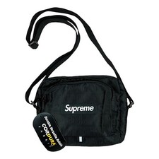 Supreme SS19 Shoulder Messenger Bag Black picture