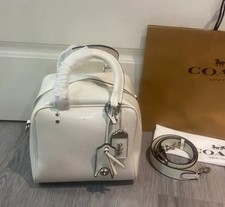 COACH Cube Rogue 20 Shoulder Chalk CBH04 Outlet NEW leather picture