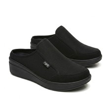 Ryka Lounge Washable Athletic Mules Womens 7.5M Black NIB picture