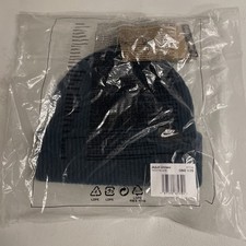 Nike Terra Short Cuffed Beanie Unisex Adults Cap Hat Armory Navy HF0176-478 picture