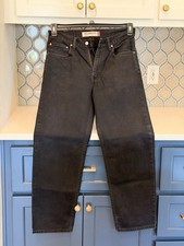 Levi's 550 Relaxed Fit Jeans Size 32x30 Black Denim picture