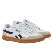 Reebok Womens White Low-Top Sneakers Classic Lightweight Lace-Up picture