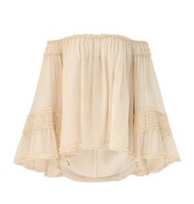 BNWT ZIMMERMANN Rebellion fray flutter Blouse - Size 0 picture