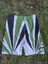 RARE Vintage Billabong Andy Iron Samurai Boardshorts - Size 32 picture