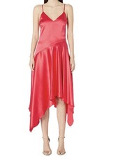 Fleur Du Mal Handkerchief Dress (Red Poppy) Women's 8 picture