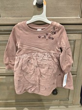 Carter's Baby Girl Dress 2 Piece Set 12 months NWT picture