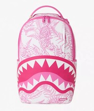 Sprayground JUNGLE PRINT PINK Backpack🔥New Black Large Bookbag School Bag picture