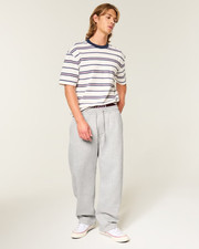 Hollister Men's Feel Good Baggy Sweatpants Heather Gray NWT picture
