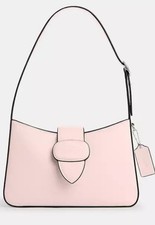 Coach Eliza Shoulder Bag with Zipper Closure Calf Leather（CAA92) Blush picture