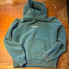 Dandy Worldwide Oversized Lux Hoodie Pine Green Lets Go On An Adventure Size L picture