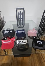 Srixon/Titleist/Callaway/TaylorMade/Cleveland/Dunlop Golf Hat Lot of 5 picture