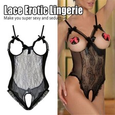 Women's Sexy-Lingerie Babydoll Sleepwear Underwear Lace Dress G-String Nightwear picture
