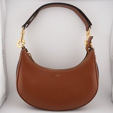 * Celine Medium Ava Strap Tan Leather Shoulder Bag 196923DGQ.04LU picture