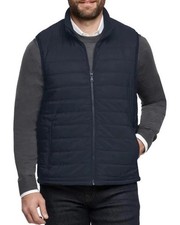 NWT Banana Republic Men’s Quilted Vest Navy 2XL picture