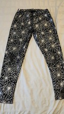 Girls Celebrate Halloween Spider Web Leggings-L(10-12) picture