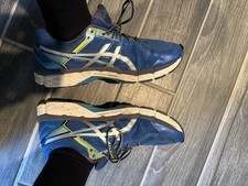 ASICS Trashed Shoes Worn Used Size 13 Beaters Running Tennis Workout Sports picture