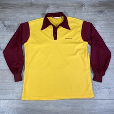 Vintage Hondaline Shirt Mens Medium Long Sleeve Motocross Honda Racing 70s 80s picture