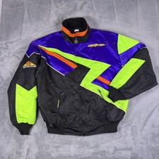Vintage Arctic Cat Jacket Mens Size XL Lightening Snowmobile Thinsulate 90s picture