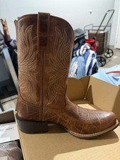 Ariat Men's Sport Narrow Cutter Toe Western Boot Size 11 Medium Brown Pull On picture