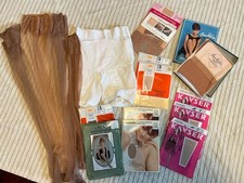MASSIVE VINTAGE Stocking and Garter Shorts Lot 27 Pairs Size Medium Size 9-10 picture