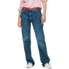 Zara Into the Classics The Relaxed Fit Worker in Indigo Size 4 NWT picture