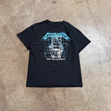Thrash Metal Ride The Lightning Metallica T Shirt Cotton S-5XL picture