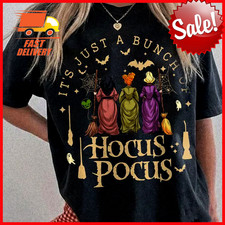 Hocus Pocus Halloween T-Shirt, It's Just a Bunch of Hocus Pocus Shirt HOT385P picture