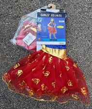 Rubie’s DC supergirl costume size 4/5 nwt picture