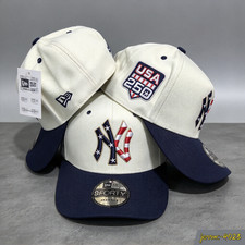 NEW YORK NY YANKEES MLB 9FORTY USA 250 Adjustable curved brim baseball cap picture