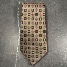 Seigo Katsuragawa | Rare 1 of 8 - Limited Silk Tie | Tan Red | Pattern: AGS-63 picture
