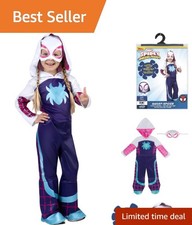 Halloween,Girl's Toddler Deluxe Marvel Ghost Spider Costume picture