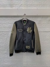 New Psycho Bunny Men's Auguste Knit Bomber In Black Sz XS picture