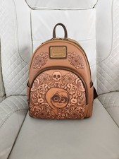 Loungefly Disney Pixar Coco Floral Miguel Tonal Mini Backpack picture