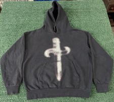 21 Savage Drake Hoodie XL It's All A Blur Tour 2023 Spray Dagger Oversize Heavy picture