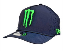 M-2026 NWT Black Performance Baseball Cap w/Black Rope. MotoGP. Motocross. picture
