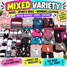 100 Pc Women's Clothing Reseller Lot NEW Amazon Brands Dresses Top  picture