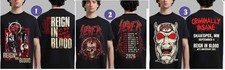 Slayer Reign in Blood 40th Anniversary Tour 2026 Merch Inspired T-Shirt picture
