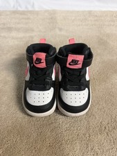 Nike Court Borough Mid Top Leather Colorblock Sneaker picture