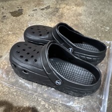 Men's Black Lightweight Synthetic Slip-On Clog Sandals US 11 Casual picture