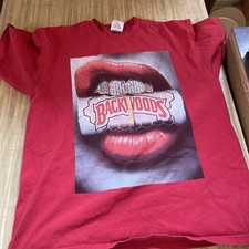 Vintage The Backwoods Red Cotton Shirt Unisex Concert S to 5XL CR596 picture