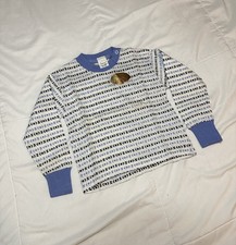 VTG 60s/70s Thermo Deadstock Toddler Geometric Shirt Sz 3 Long Sleeve Retro New picture