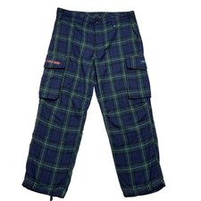 Vintage 90s Wtaps Hilander Pants Large Mil-spec Tartan Plaid Cargo Utility picture