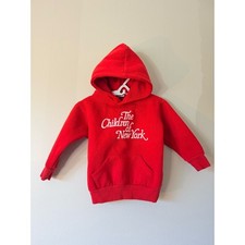 Little Giants Giant Shorties Hoodie Kids 2T Red New York Streetwear Urban picture