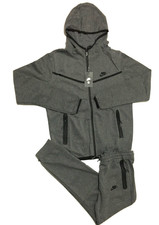 Men Nike Tech Set V - Style Two Pieces Black and Charcoal picture