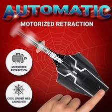Spider Web Shooter 2.0 Upgrade Amazing Spider Launcher Costume Glove Kid Cosplay picture