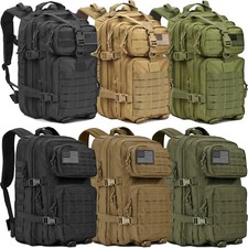 45L Large Military Tactical Backpack Army Molle Bag Rucksack 3 Day Assault Pack picture
