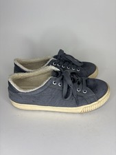 Gola Nordic Suede Sherpa Lined Sneakers Women Size 39 US 8 Gray Blue Lace Up picture