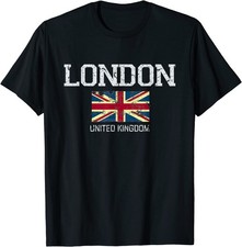 Vintage London England United Kingdom Souvenir Gift Unisex T-Shirt picture
